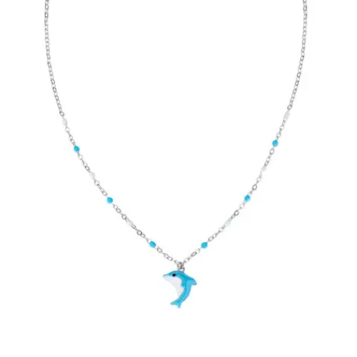 Amen Kinderschmuck-Junior Dolphin Halskette - JCLDOB