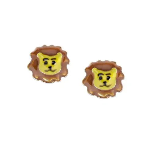 Amen Kinderschmuck-Junior Lion Ohrstecker - JELIB