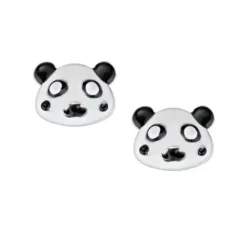 Amen Kinderschmuck-Junior Panda Ohrstecker - JEPAB