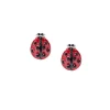 Amen Kinderschmuck-Junior Red Ladybug Ohrstecker - JELDB