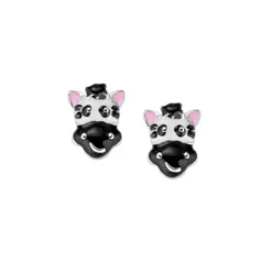 Amen Kinderschmuck-Junior Zebra Ohrstecker - JEZEB