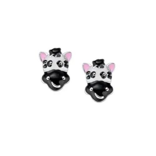 Amen Kinderschmuck-Junior Zebra Ohrstecker - JEZEB