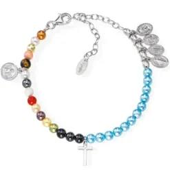 Amen (Kette mit) Kreuz-Life of Mary Armband - BRVIMA