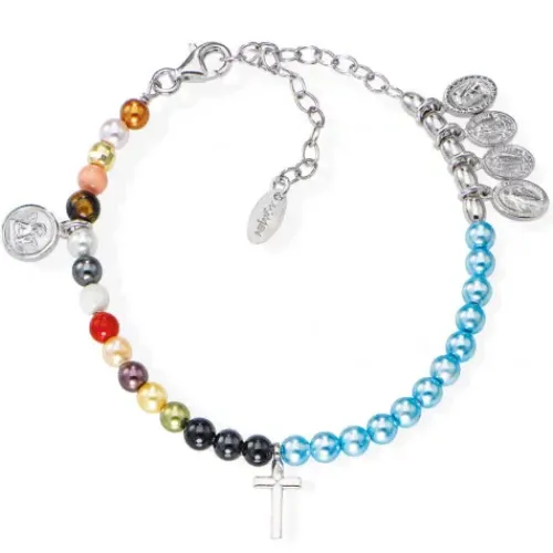 Amen (Kette mit) Kreuz-Life of Mary Armband - BRVIMA