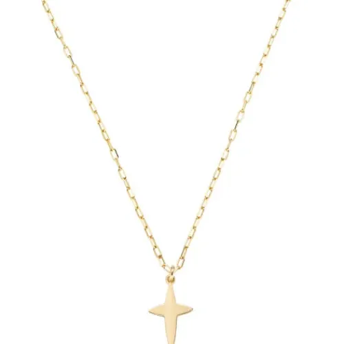 Amen (Kette mit) Kreuz-Pointed Cross Halskette - CLCRPIG3