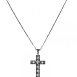 Amen (Kette mit) Kreuz-Rosary Cross Halskette - CCZNB