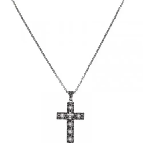 Amen (Kette mit) Kreuz-Rosary Cross Halskette - CCZNB