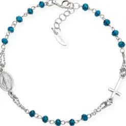 Amen (Kette mit) Kreuz-Rosary Crystal Armband - BROBBL3