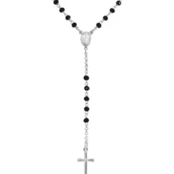 Amen (Kette mit) Kreuz-Rosary Crystal Classic Cross Halskette - CROBN4