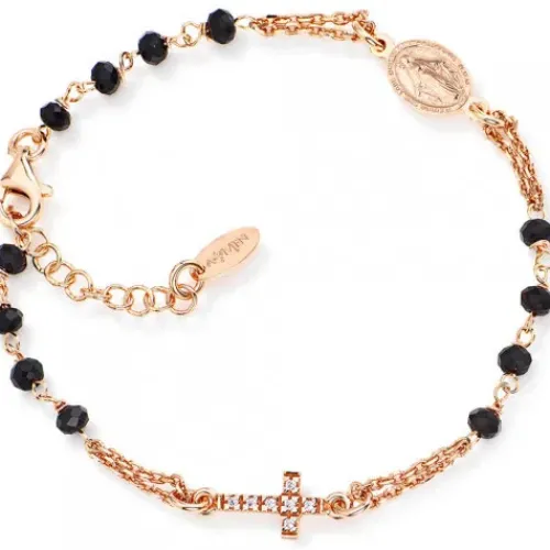 Amen (Kette mit) Kreuz-Rosary Crystal Cross Armband - BRORNZ3