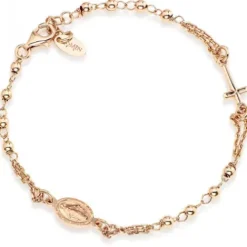 Amen (Kette mit) Kreuz-Rosary Crystal Cross Armband - BROR3