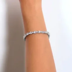 Amen Armbänder-Round Cut Tennis Armband - BT2TOBBBZ16