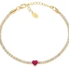 Amen (Kette mit) Herz-Ti Amo Tennis Armband - BT21CUGRBZ16