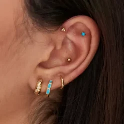 Ania Haie Ohrringe-Ear Edit Einzel Ohrstecker - E035-03G