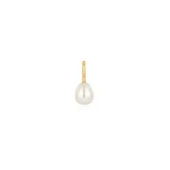 Ania Haie Charms/Beads-Gold Pearl Charm - NC048-27G
