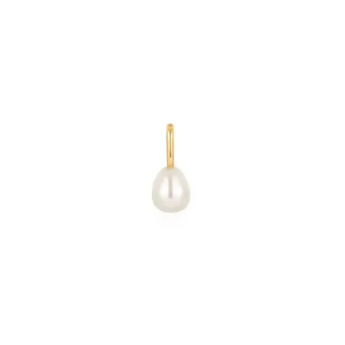 Ania Haie Charms/Beads-Gold Pearl Charm - NC048-27G