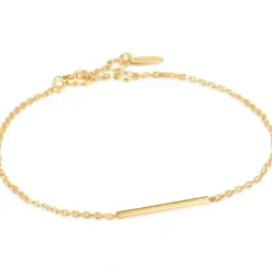 Ania Haie Armbänder-14kt Gold Solid Bar Armband - BAU001-06YG