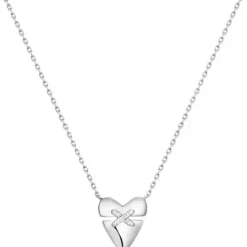 Ania Haie (Kette mit) Herz-Silver Heart Hunter Halskette - N057-02H