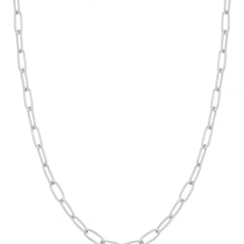 Ania Haie Halsketten-Silver Link Charm Chain Halskette - N048-02H