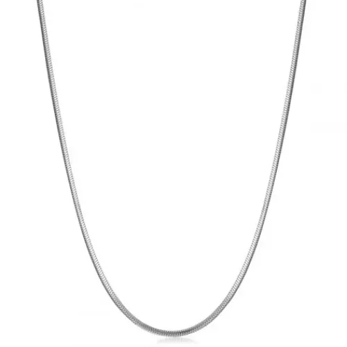 Ania Haie Halsketten-Silver Snake Chain Halskette - N038-01H