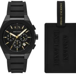Armani Exchange Silikonarmband-Sync Chronograph - AX7165SET