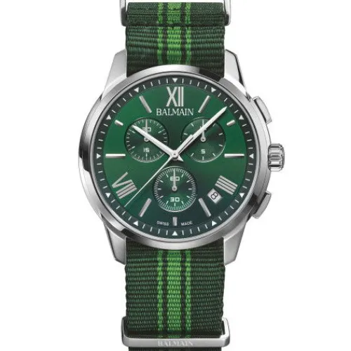 Balmain Textilarmband (Nato)-Madrigal Chrono Gent - B7481.92.72