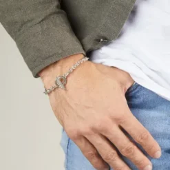 Bikergold Armbänder-Armband Ankerkette Wing - BG9003