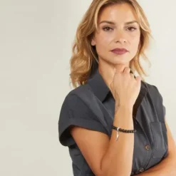 Bikergold Armbänder-Armband Onyx Chili - BG6009