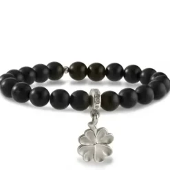 Bikergold Armbänder-Armband Onyx Lucky - BG6010