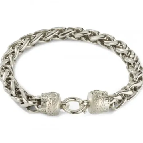 Bikergold Armbänder-Armband Zopfkette Tire - BG9001