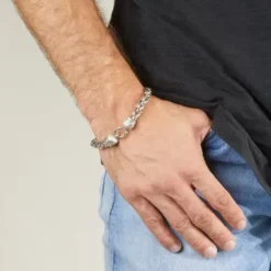 Bikergold Armbänder-Armband Zopfkette Tire - BG9001