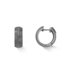 Bikergold Ohrringe-Kreolen Tire Nostalgic - BG3004