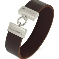 Bikergold Armbänder-Lederarmband Breit - BG8007