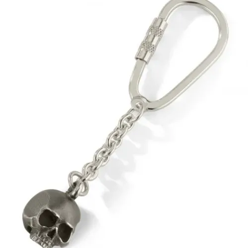 Bikergold Schlüsselring-Schlüsselanhänger Skull - BG5001