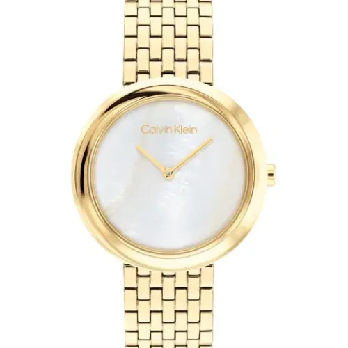 Calvin Klein Metallarmband-Twisted Bezel - 25200321