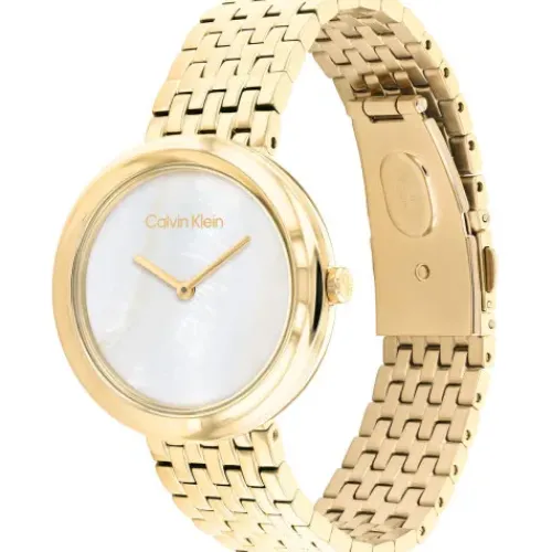 Calvin Klein Metallarmband-Twisted Bezel - 25200321