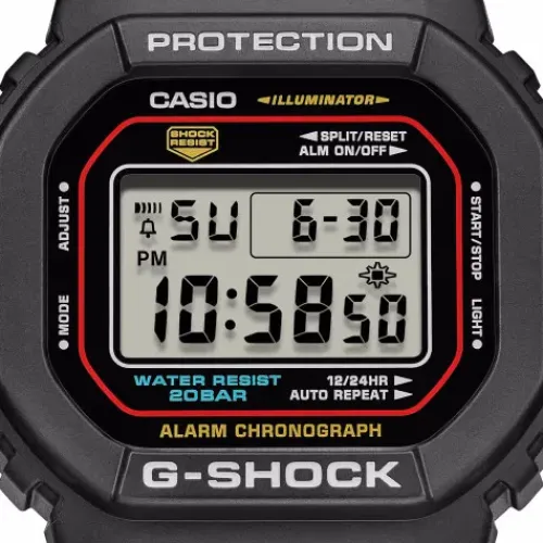 Casio 200 m)-G-Shock - DW-5600RL-1ER
