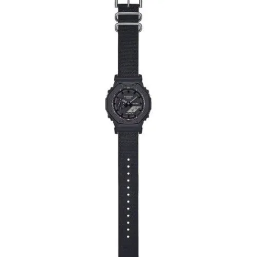 Casio Textilarmband (Nato)-G-Shock - GA-2100BCE-1AER