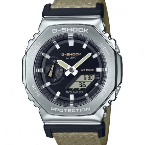 Casio Textilarmband (Nato)-G-Shock - GM-2100C-5AER