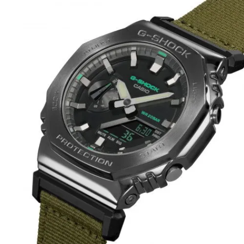 Casio Textilarmband (Nato)-G-Shock - GM-2100CB-3AER