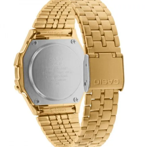 Casio Metallarmband-Vintage Round - A171WEG-9AEF