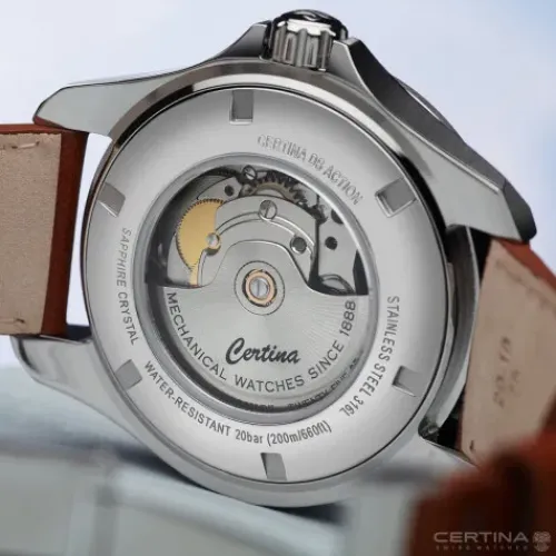 Certina Lederarmband-DS Action Day-Date Powermatic 80 - C032.430.16.041.00
