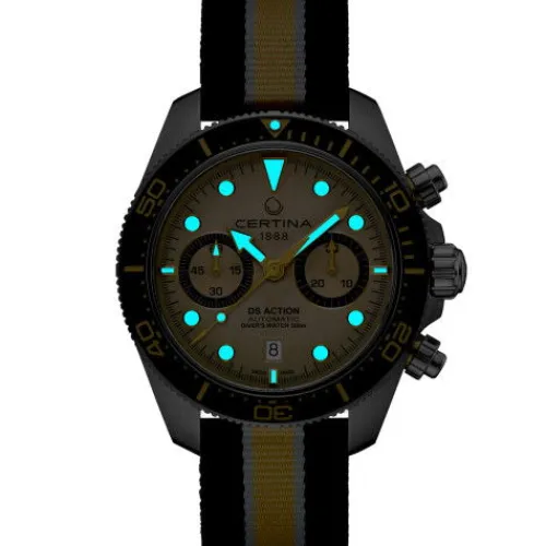 Certina Textilarmband (Nato)-DS Action Diver Chrono - C032.827.18.271.00