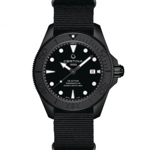 Certina Textilarmband (Nato)-DS Action Diver Powermatic 80 - C032.607.38.051.00