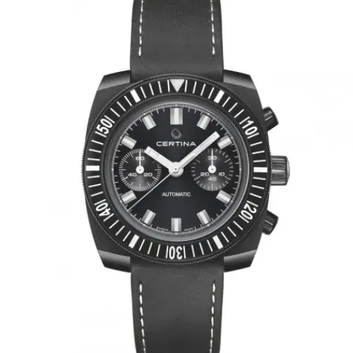 Certina Lederarmband-DS Chronograph Automatic 1968 - C040.462.36.041.00