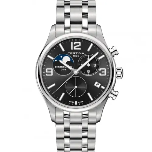 Certina Metallarmband-DS8 Chronograph Moonphase - C033.460.11.057.00