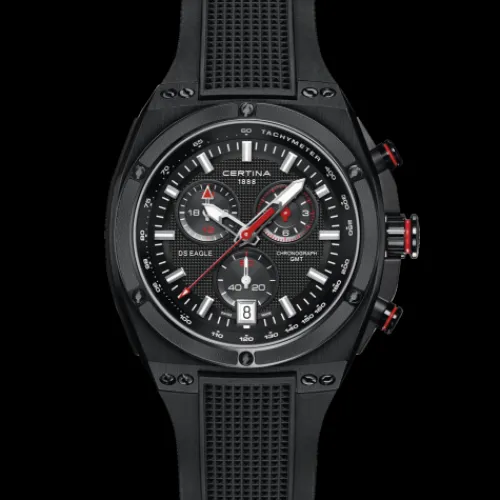 Certina Silikonarmband-DS Eagle Chronograph GMT - C023.739.17.051.00