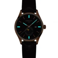 Certina Lederarmband-DS-8 Moon Phase - C033.457.36.051.00