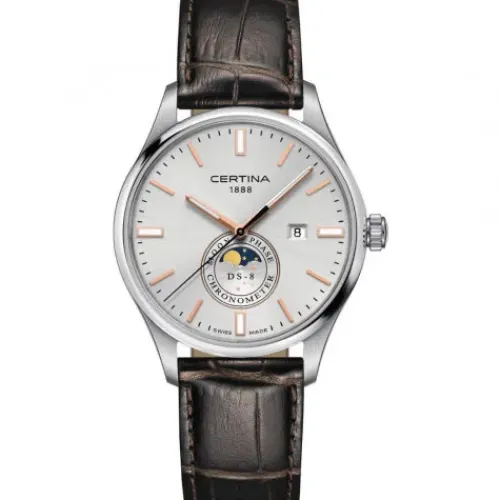 Certina Lederarmband-DS-8 Moon Phase - C033.457.16.031.00