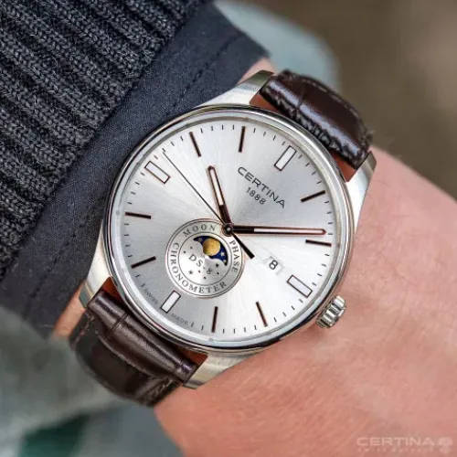 Certina Lederarmband-DS-8 Moon Phase - C033.457.16.031.00